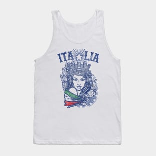 Italia Turrita Fade Tank Top